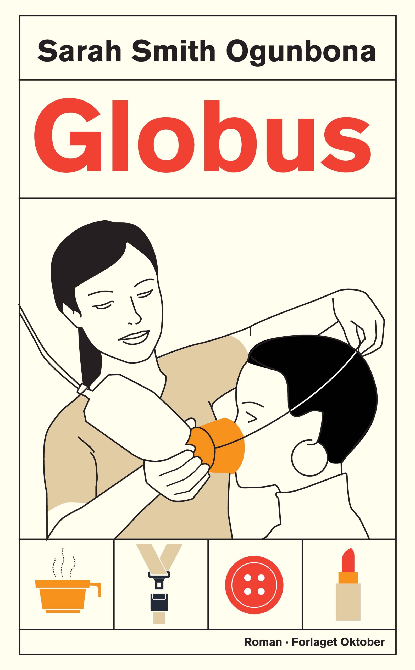 forside Globus: illustrasjon av dame som hjelper en mann med en oksygenmasken